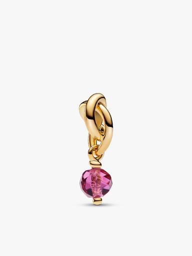 October Crystal Birthstone Engravable Necklace Set