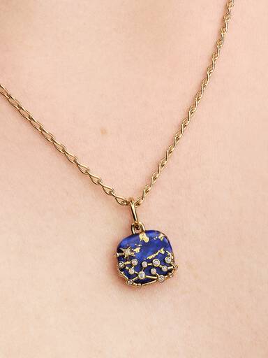 Celestial Blue Constellation Dangle Charm