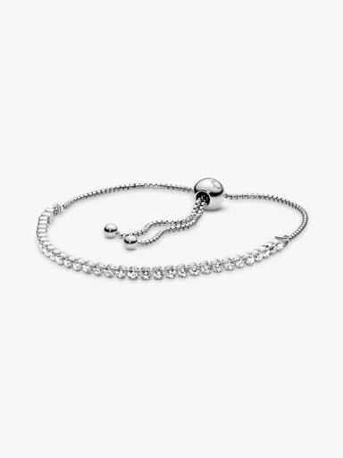 Sparkling Slider Tennis Bracelet