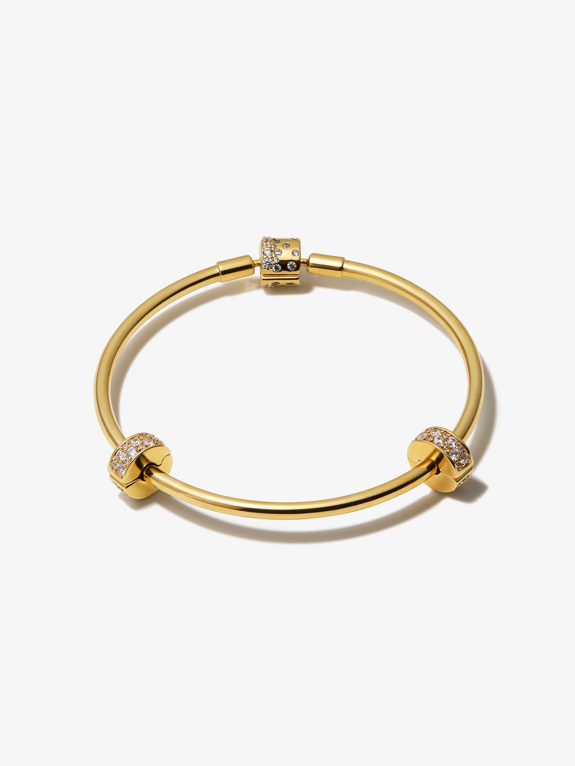 Celestial Moments Bangle Value Gold Plated Set