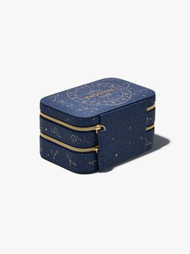 Navy Celestial Jewellery Box