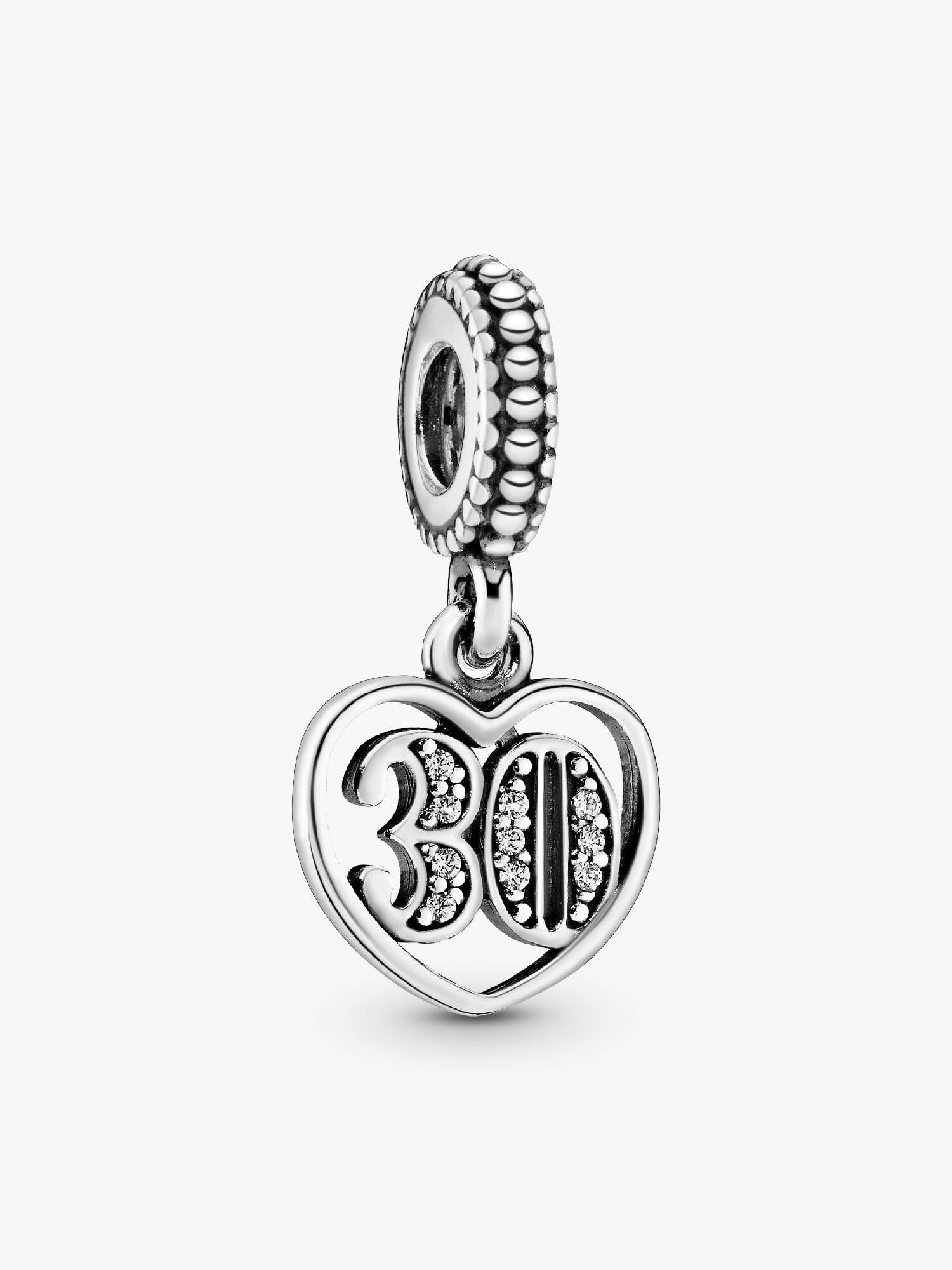 30th Celebration Dangle Charm