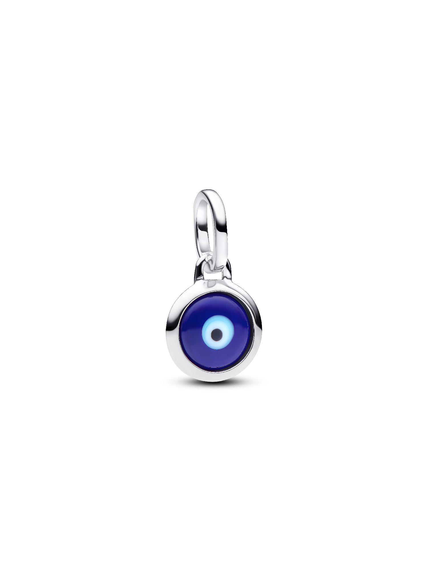 Engravable Evil Eye Murano Glass Mini Dangle Charm