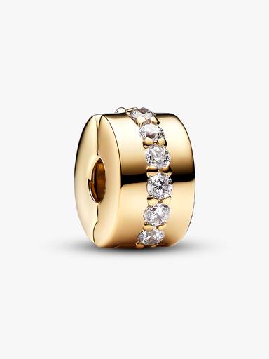 Clear Sparkling Row Clip