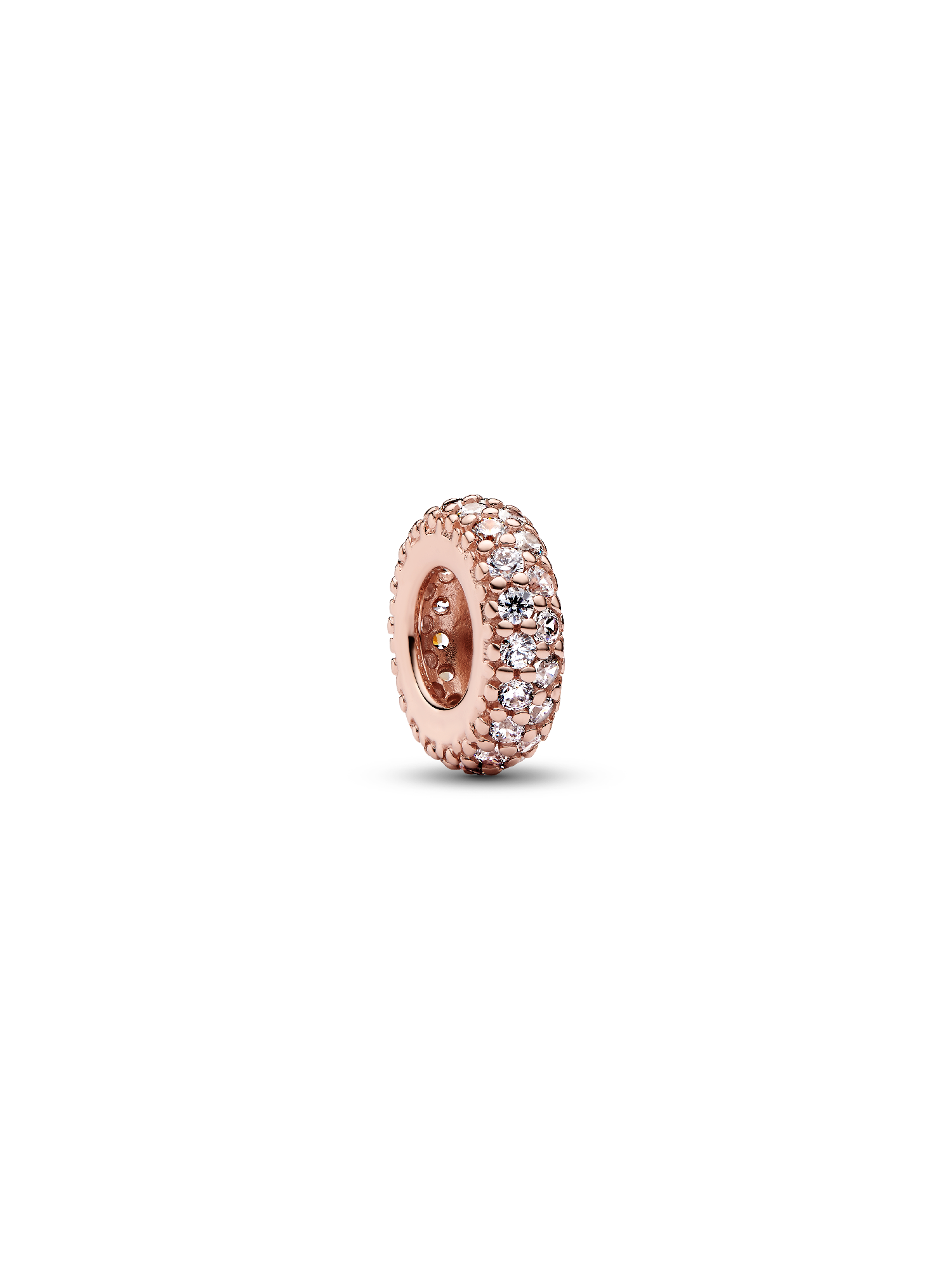 Clear Sparkle Spacer Charm