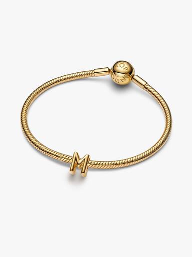 Letter M Alphabet Mini Charm