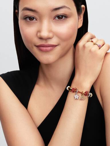 Disney Mulan Cherry Blossom Ring