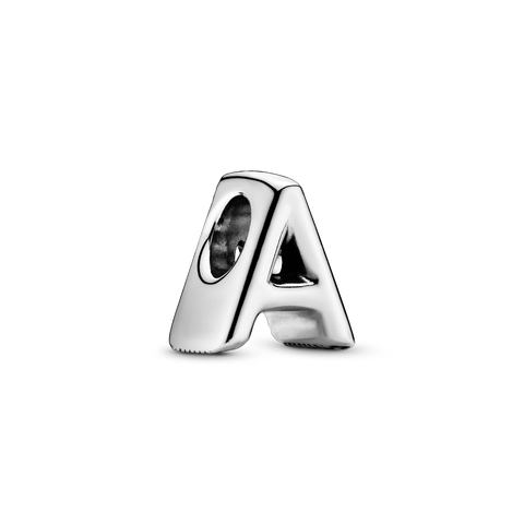 Sterling Silver Letter A Alphabet Charm
