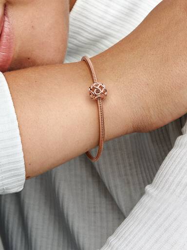 Openwork Infinity Charm