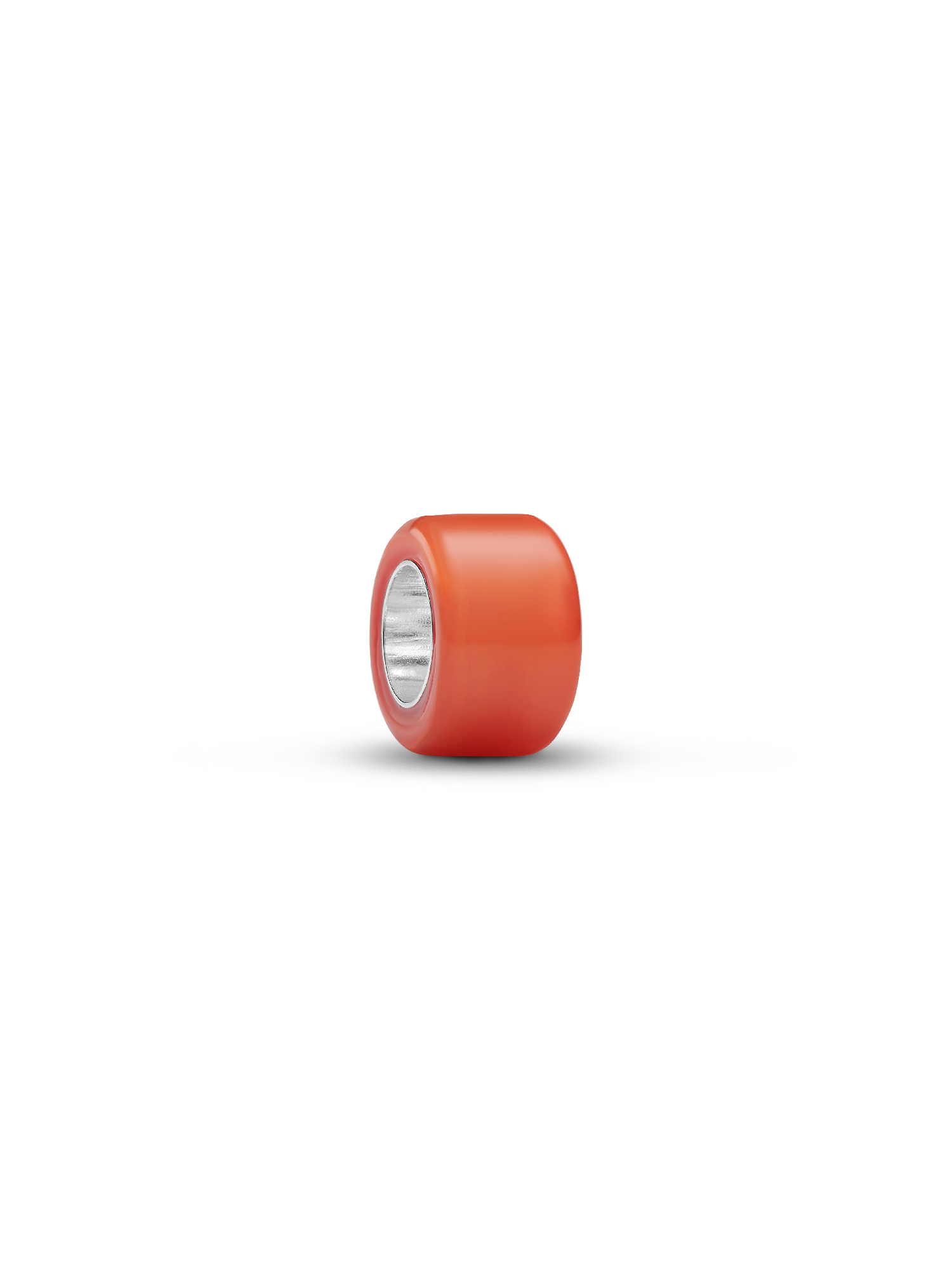 Orange Murano Glass Mini Charm