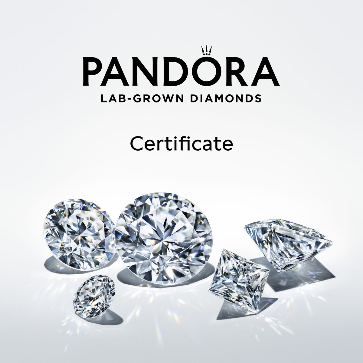 Pandora Infinite Sterling Silver Lab-grown Diamond Ring | Sterling ...