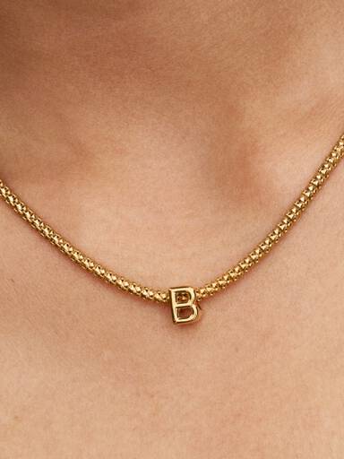 Letter B Alphabet Mini Charm