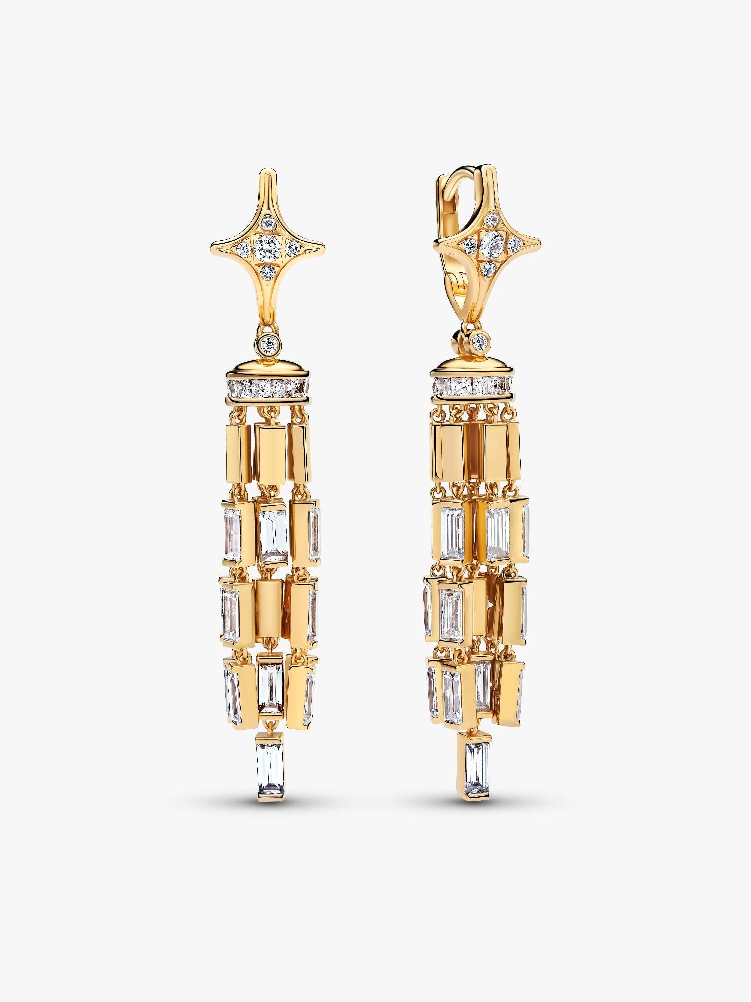 Shooting Star Drop Earrings