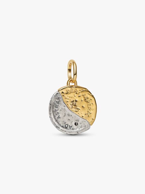 Sun And Moon Talisman Charm Two tone Pandora AU sun-and-moon-talisman-charm-two-tone-pandora-au